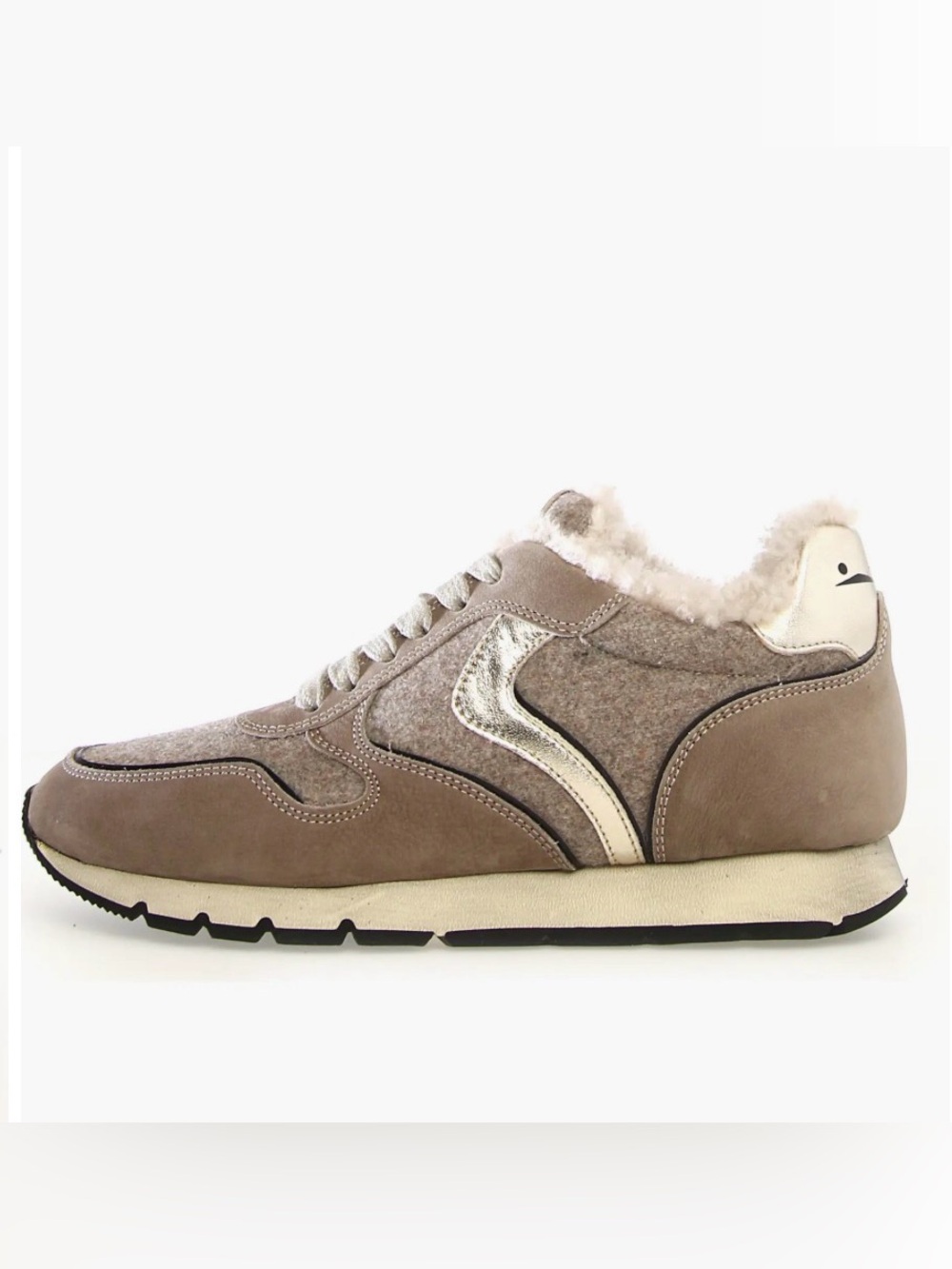 NWT VOILE BLANCHE JULIA Sneaker In Taupe